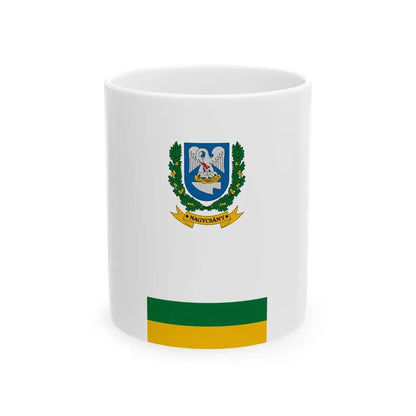 Flag of Nagycsany (Hungary) White Coffee Mug 11oz - Go Mug Yourself