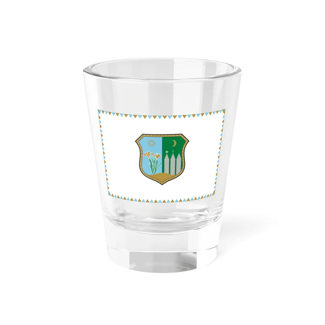 Flag of Nagydorog (Hungary) Shot Glass 1.5oz 1.5oz - Go Mug Yourself