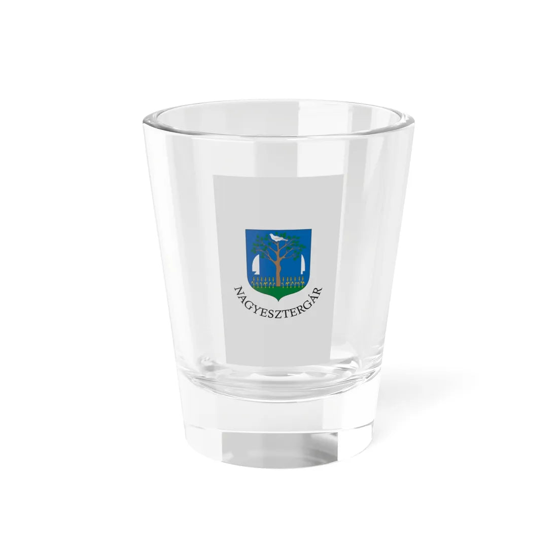Flag of Nagyesztergar (Hungary) Shot Glass 1.5oz 1.5oz - Go Mug Yourself