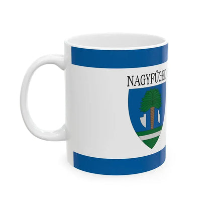 Flag of Nagyfuged (Hungary) White Coffee Mug - Go Mug Yourself