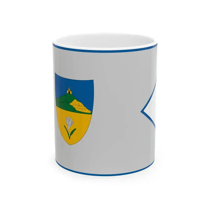 Flag of Nagyharsany (Hungary) White Coffee Mug 11oz - Go Mug Yourself