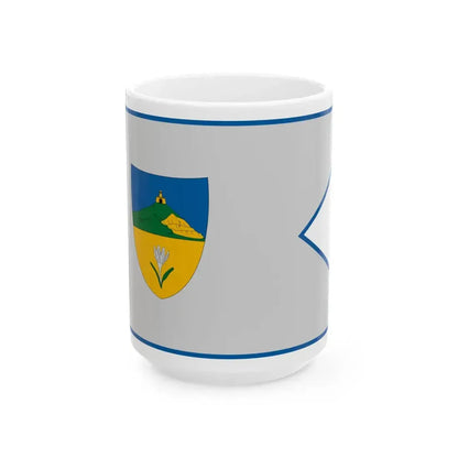 Flag of Nagyharsany (Hungary) White Coffee Mug 15oz - Go Mug Yourself