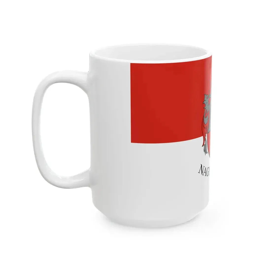 Flag of Nagykanizsa (Hungary) White Coffee Mug - Go Mug Yourself