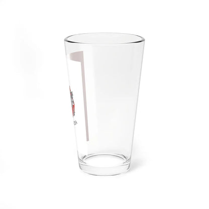 Flag of Nagykanizsa vertical (Hungary) Pint Glass 16oz - Go Mug Yourself