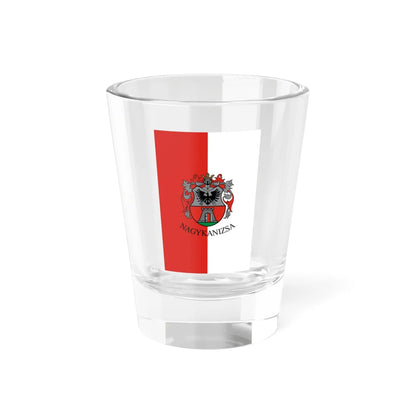 Flag of Nagykanizsa vertical (Hungary) Shot Glass 1.5oz 1.5oz - Go Mug Yourself
