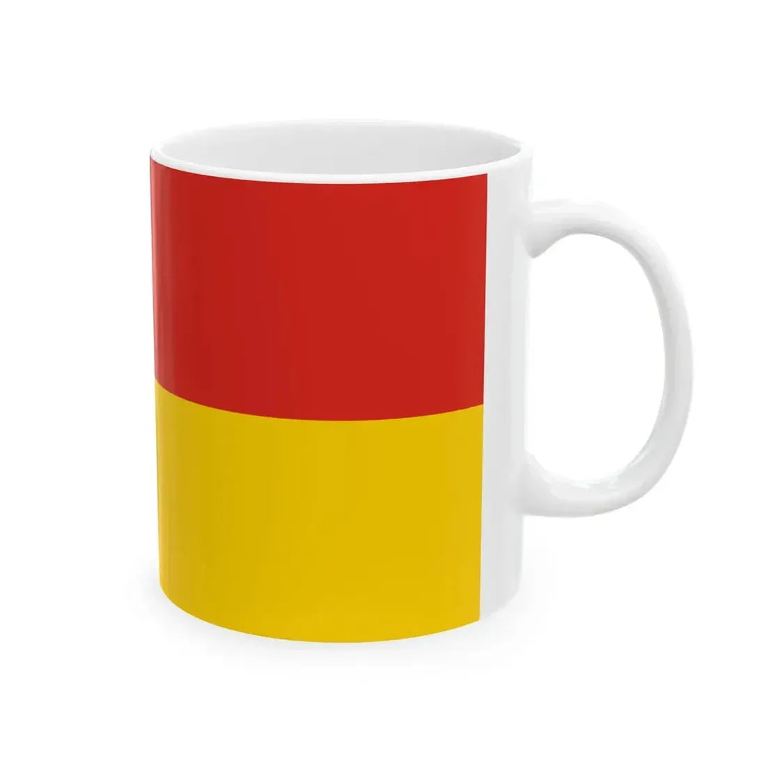 Flag of Nagykata (Hungary) White Coffee Mug - Go Mug Yourself