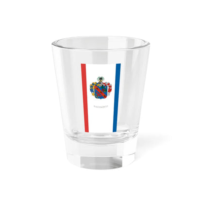 Flag of Nagykonyi (Hungary) Shot Glass 1.5oz 1.5oz - Go Mug Yourself