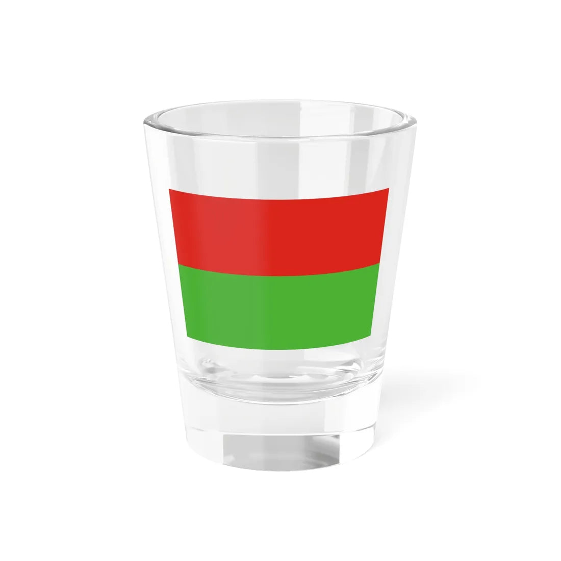 Flag of Nagykoros 1941 (Hungary) Shot Glass 1.5oz 1.5oz - Go Mug Yourself