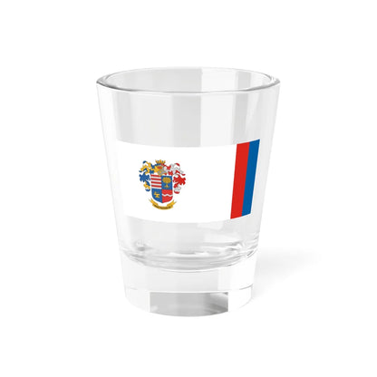 Flag of Nagykovacsi (Hungary) Shot Glass 1.5oz 1.5oz - Go Mug Yourself
