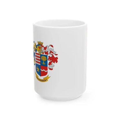 Flag of Nagykovacsi (Hungary) White Coffee Mug 15oz - Go Mug Yourself