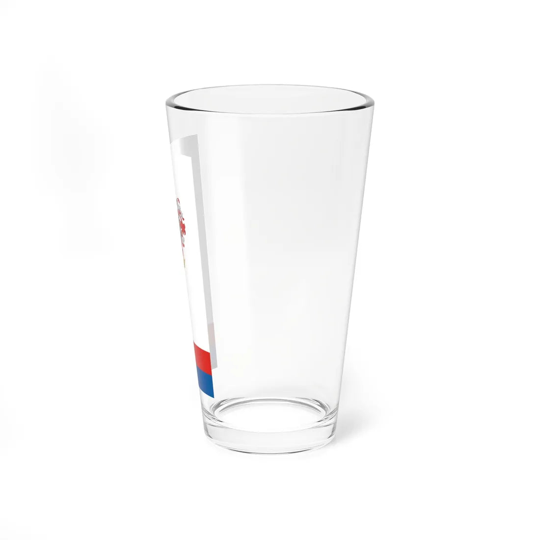 Flag of Nagykovacsi vertical (Hungary) Pint Glass 16oz - Go Mug Yourself
