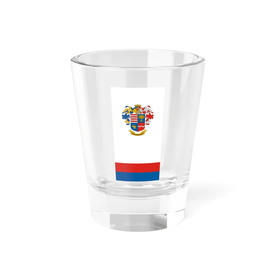Flag of Nagykovacsi vertical (Hungary) Shot Glass 1.5oz 1.5oz - Go Mug Yourself