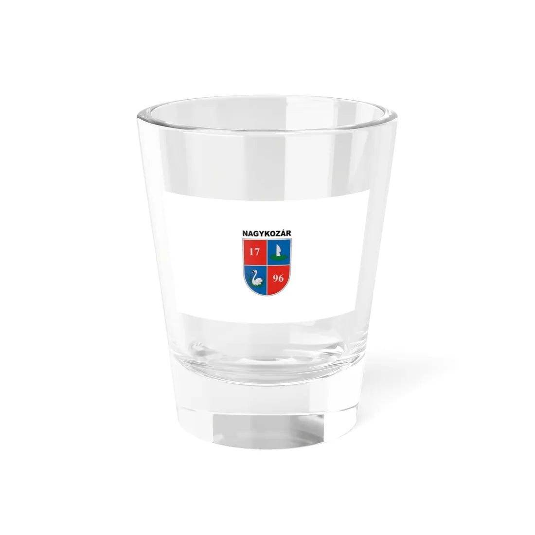 Flag of Nagykozar (Hungary) Shot Glass 1.5oz 1.5oz - Go Mug Yourself