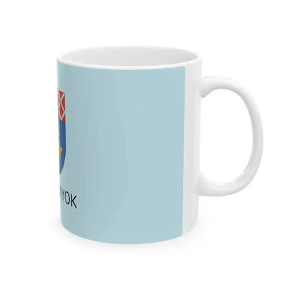 Flag of Nagymanyok (Hungary) White Coffee Mug - Go Mug Yourself