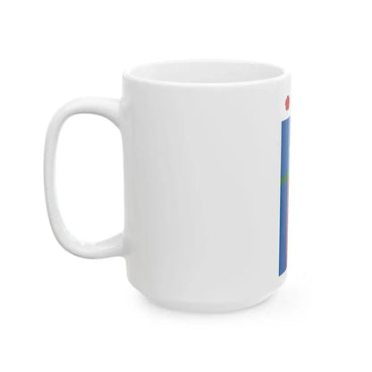 Flag of Nagymaros (Hungary) White Coffee Mug - Go Mug Yourself