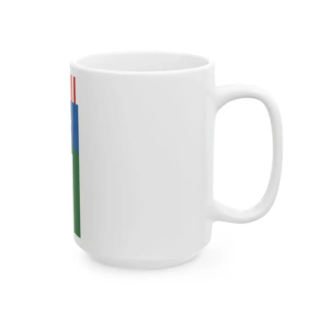 Flag of Nagymaros (Hungary) White Coffee Mug - Go Mug Yourself