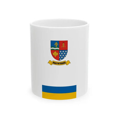 Flag of Nagynyarad (Hungary) White Coffee Mug 11oz - Go Mug Yourself
