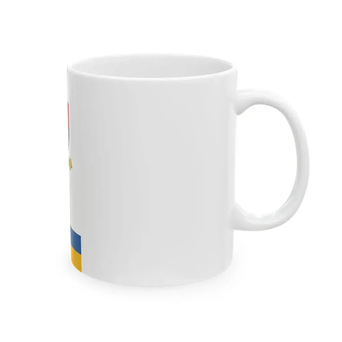 Flag of Nagynyarad (Hungary) White Coffee Mug - Go Mug Yourself