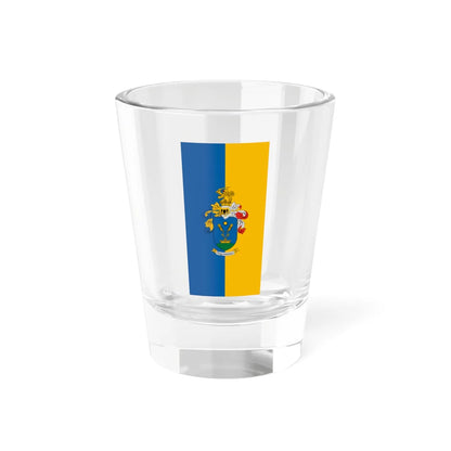 Flag of Nagysimonyi vertical (Hungary) Shot Glass 1.5oz 1.5oz - Go Mug Yourself