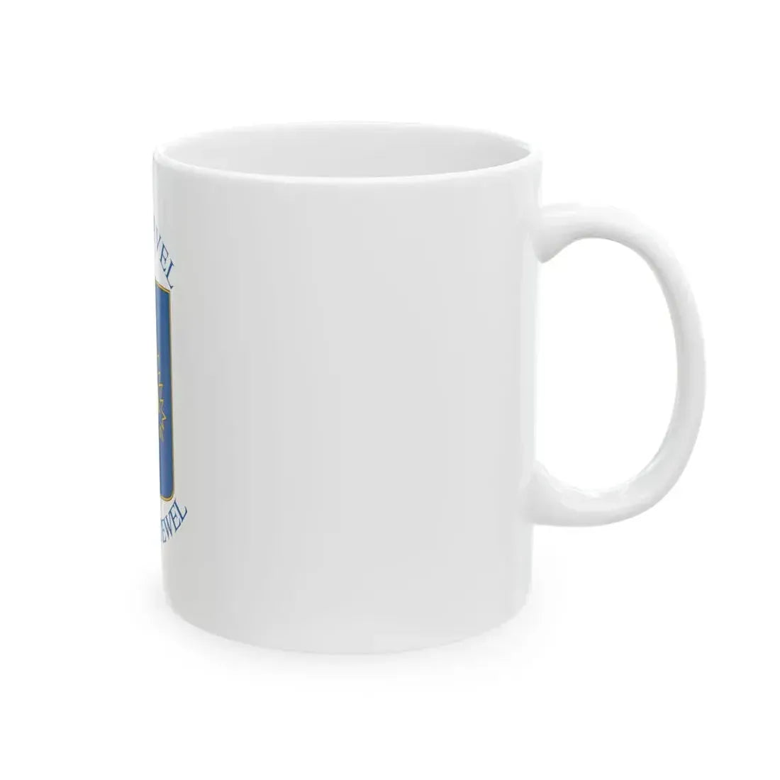 Flag of Nagytevel (Hungary) White Coffee Mug - Go Mug Yourself