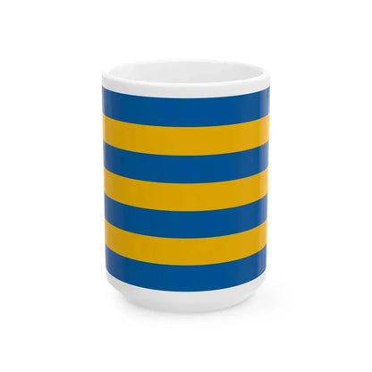 Flag of Nagyvarad 1941 (Hungary) White Coffee Mug 15oz - Go Mug Yourself