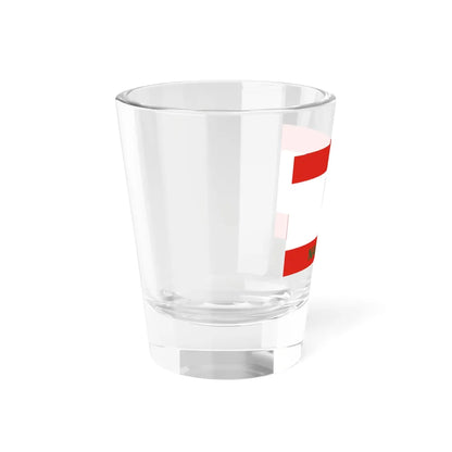 Flag of Nagyveleg (Hungary) Shot Glass 1.5oz - Go Mug Yourself