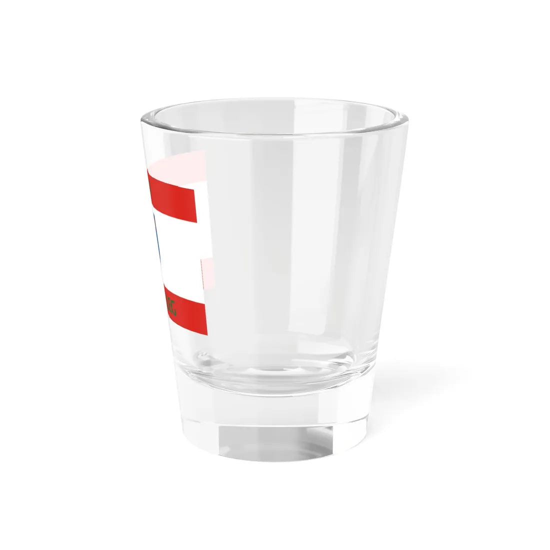 Flag of Nagyveleg (Hungary) Shot Glass 1.5oz - Go Mug Yourself