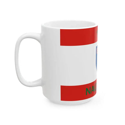 Flag of Nagyveleg (Hungary) White Coffee Mug - Go Mug Yourself