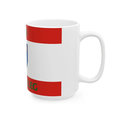 Flag of Nagyveleg (Hungary) White Coffee Mug - Go Mug Yourself
