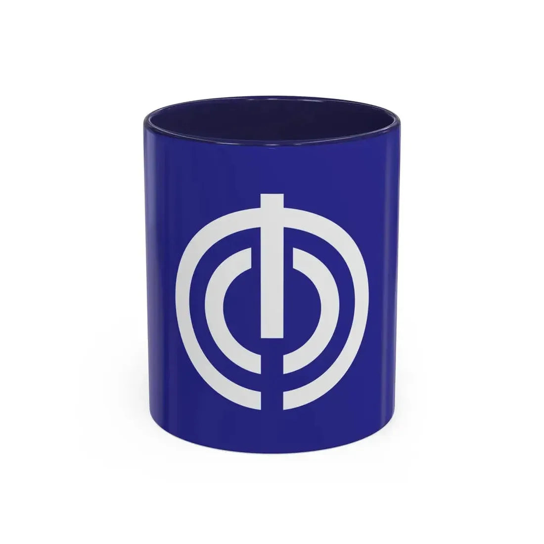 Flag of Naha Okinawa Japan - Accent Coffee Mug 11oz Navy - Go Mug Yourself
