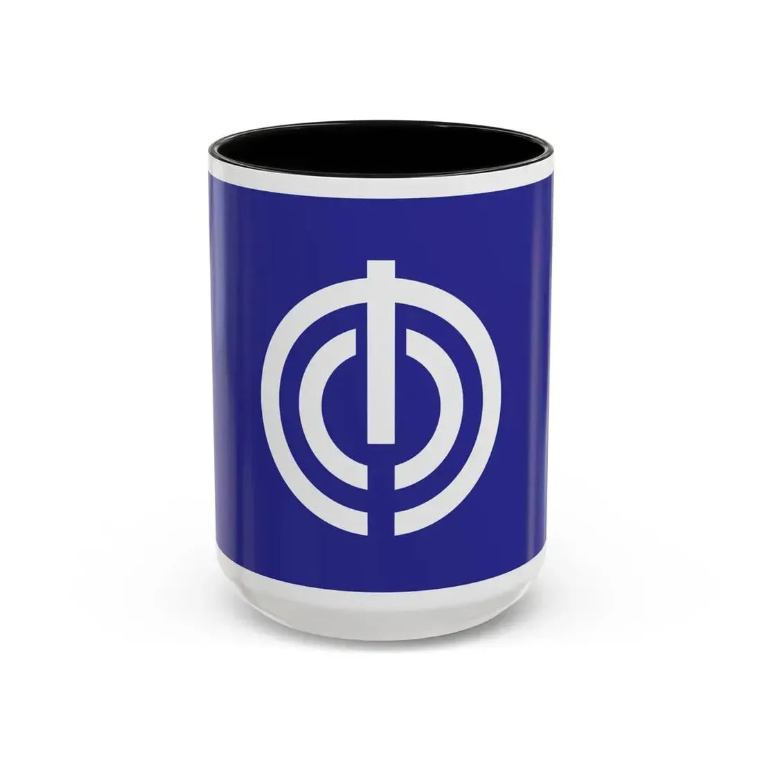 Flag of Naha Okinawa Japan - Accent Coffee Mug 15oz Black - Go Mug Yourself