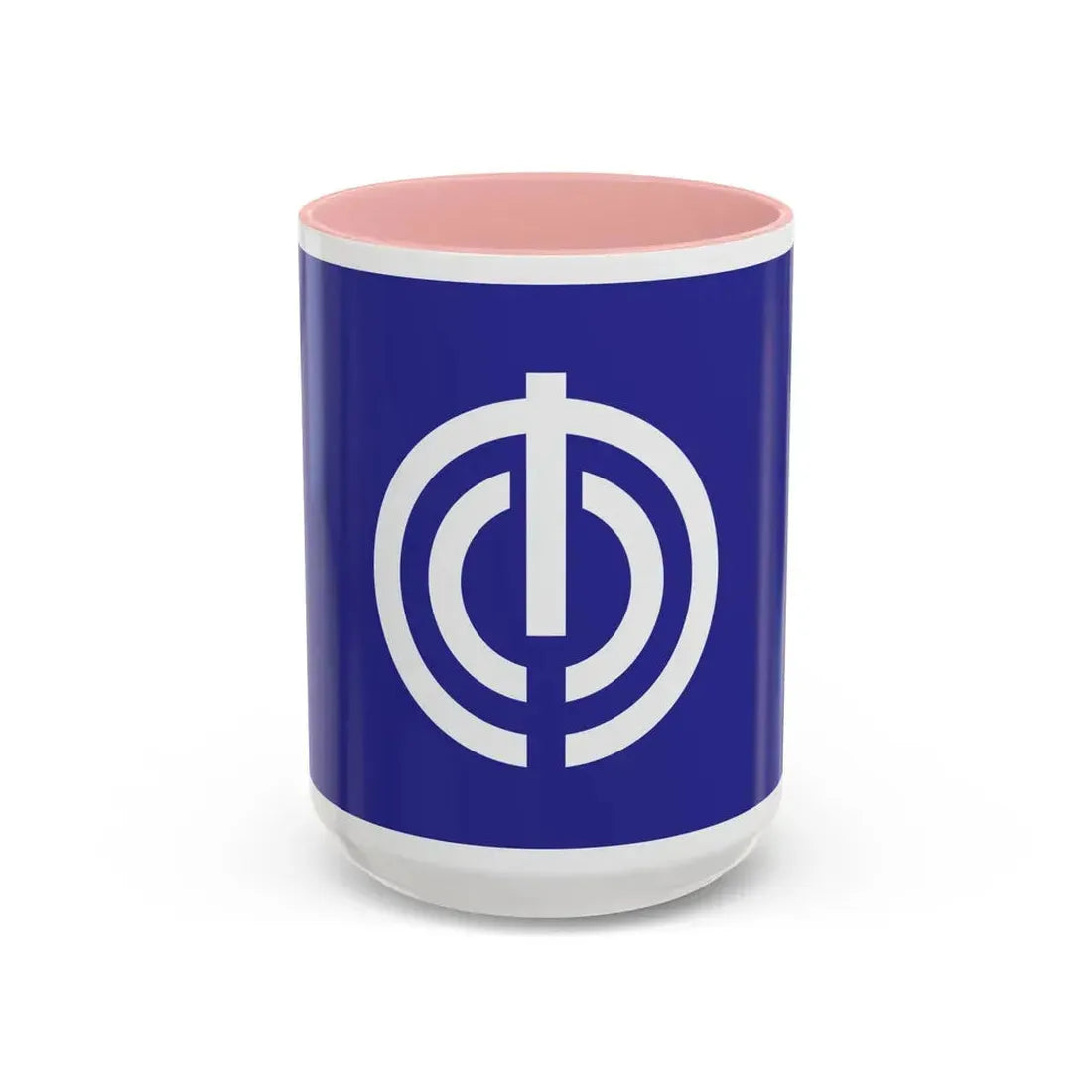 Flag of Naha Okinawa Japan - Accent Coffee Mug 15oz Pink - Go Mug Yourself