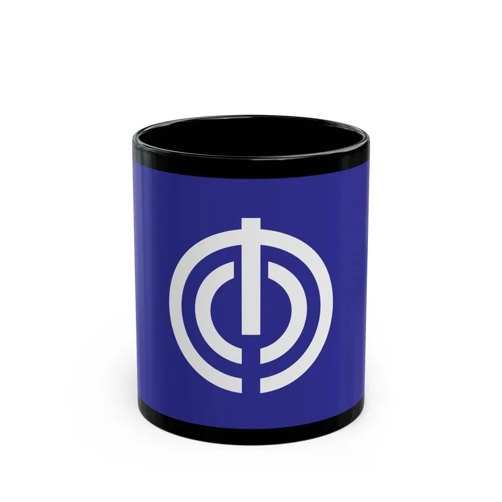 Flag of Naha Okinawa Japan - Black Coffee Mug 11oz - Go Mug Yourself