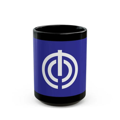 Flag of Naha Okinawa Japan - Black Coffee Mug 15oz - Go Mug Yourself