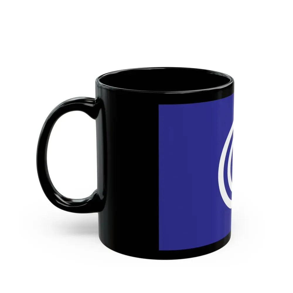 Flag of Naha Okinawa Japan - Black Coffee Mug - Go Mug Yourself
