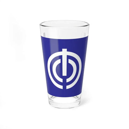 Flag of Naha Okinawa Japan - Pint Glass 16oz 16oz - Go Mug Yourself