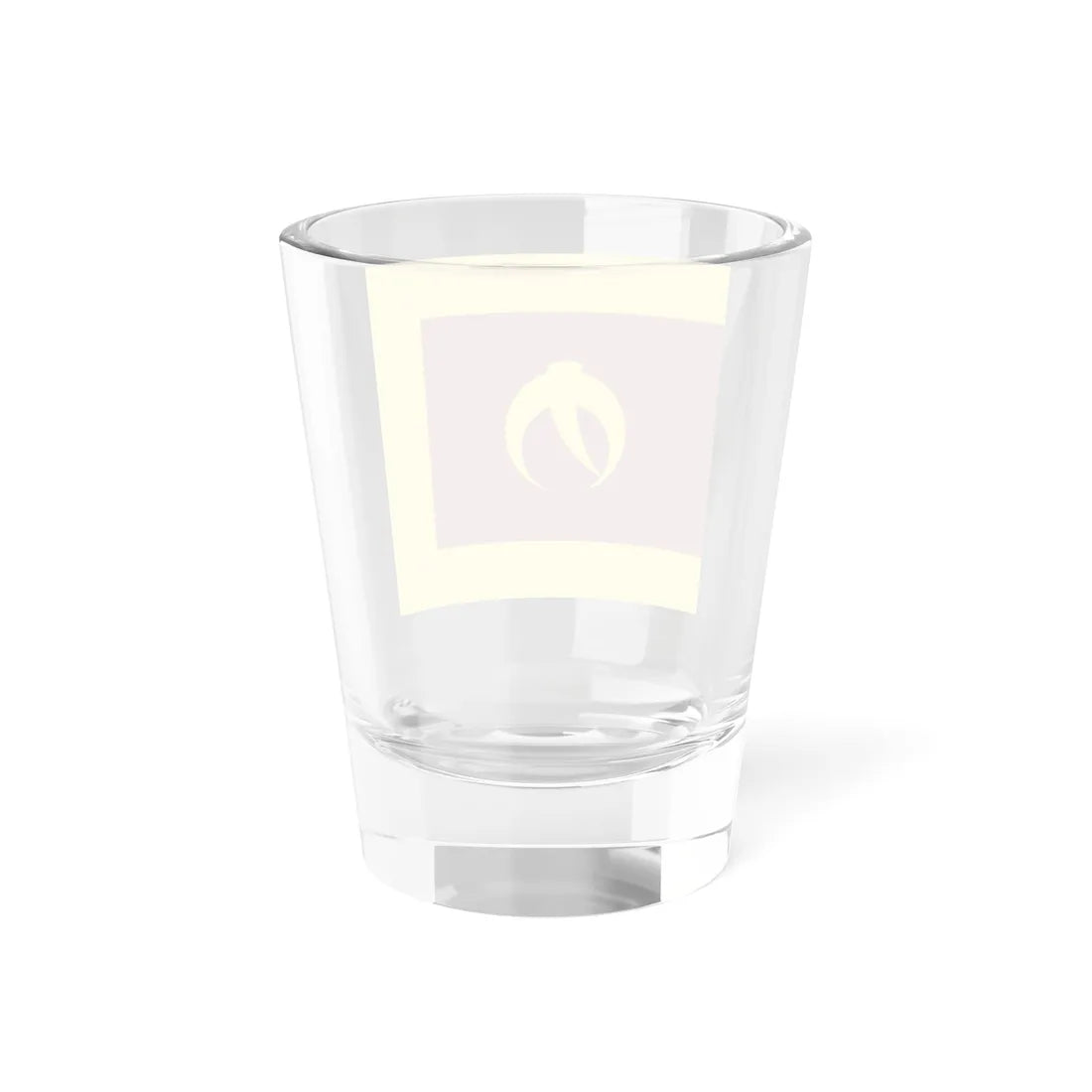 Flag of Naie Hokkaido fringed (Japan) Shot Glass 1.5oz - Go Mug Yourself