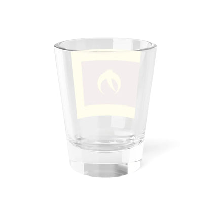 Flag of Naie Hokkaido fringed (Japan) Shot Glass 1.5oz - Go Mug Yourself