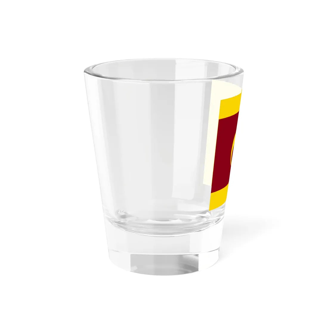 Flag of Naie Hokkaido fringed (Japan) Shot Glass 1.5oz - Go Mug Yourself
