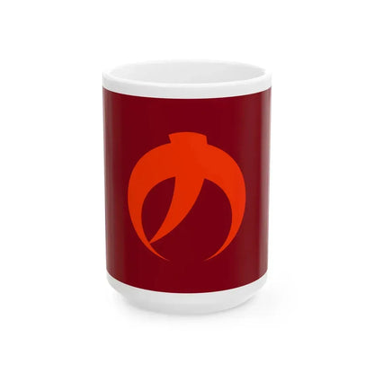 Flag of Naie Hokkaido (Japan) White Coffee Mug 15oz - Go Mug Yourself