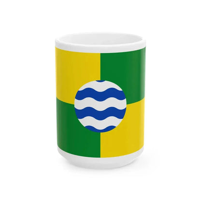 Flag of Nairobi (Kenya) White Coffee Mug 15oz - Go Mug Yourself