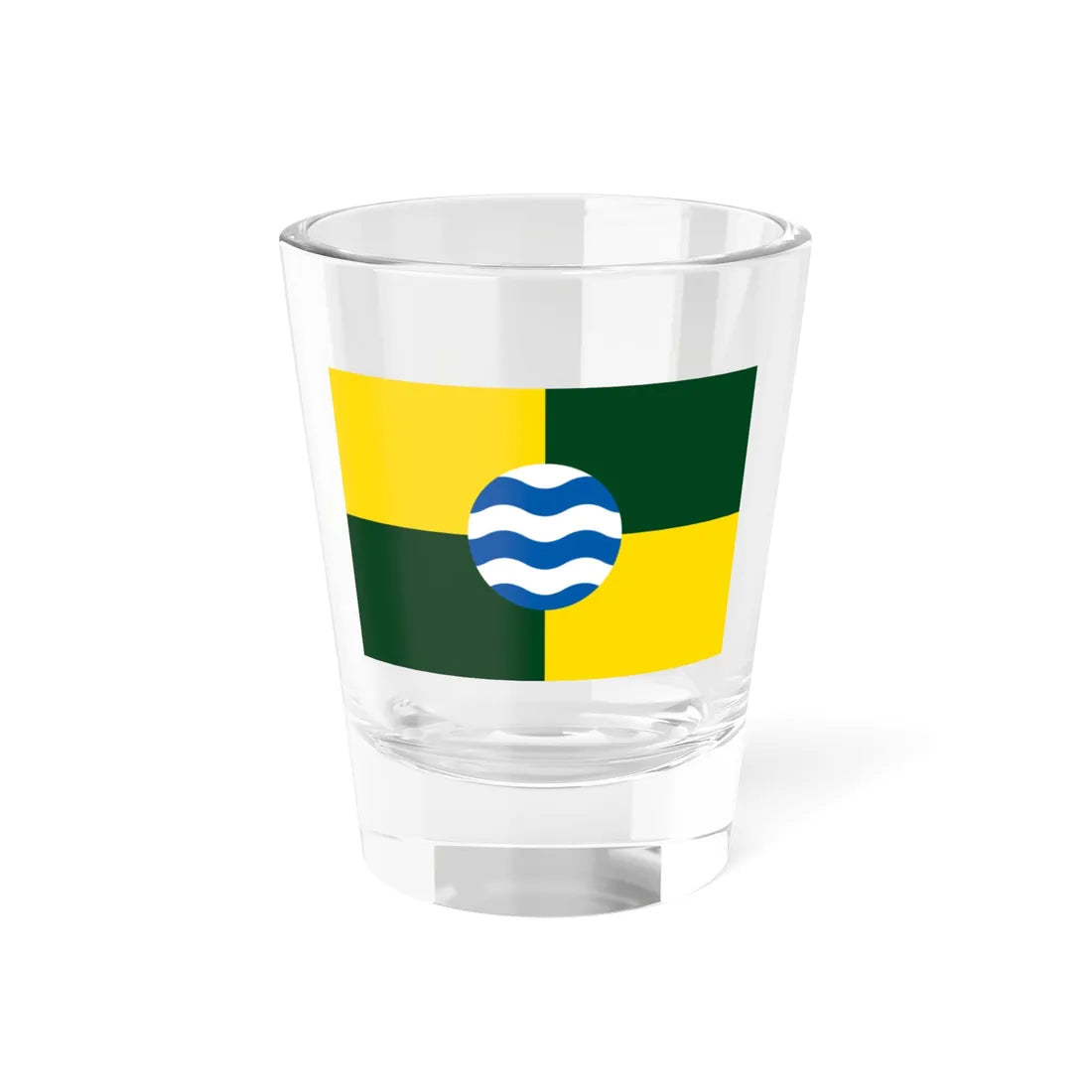 Flag of Nairobi version (Kenya) Shot Glass 1.5oz 1.5oz - Go Mug Yourself