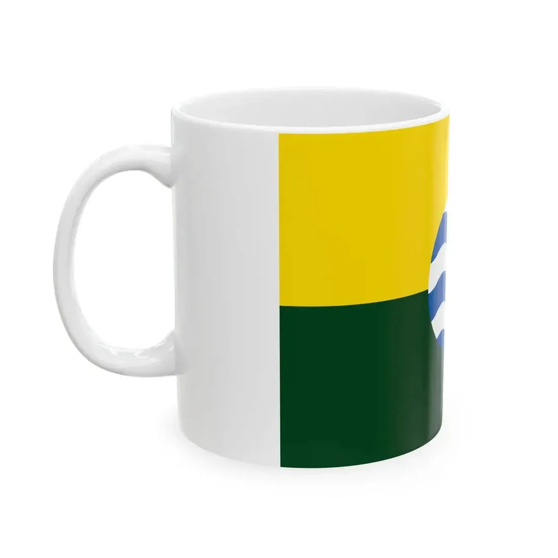 Flag of Nairobi version (Kenya) White Coffee Mug - Go Mug Yourself