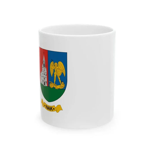 Flag of Nak Hungary (Hungary) White Coffee Mug 11oz - Go Mug Yourself