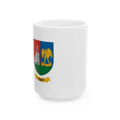Flag of Nak Hungary (Hungary) White Coffee Mug 15oz - Go Mug Yourself