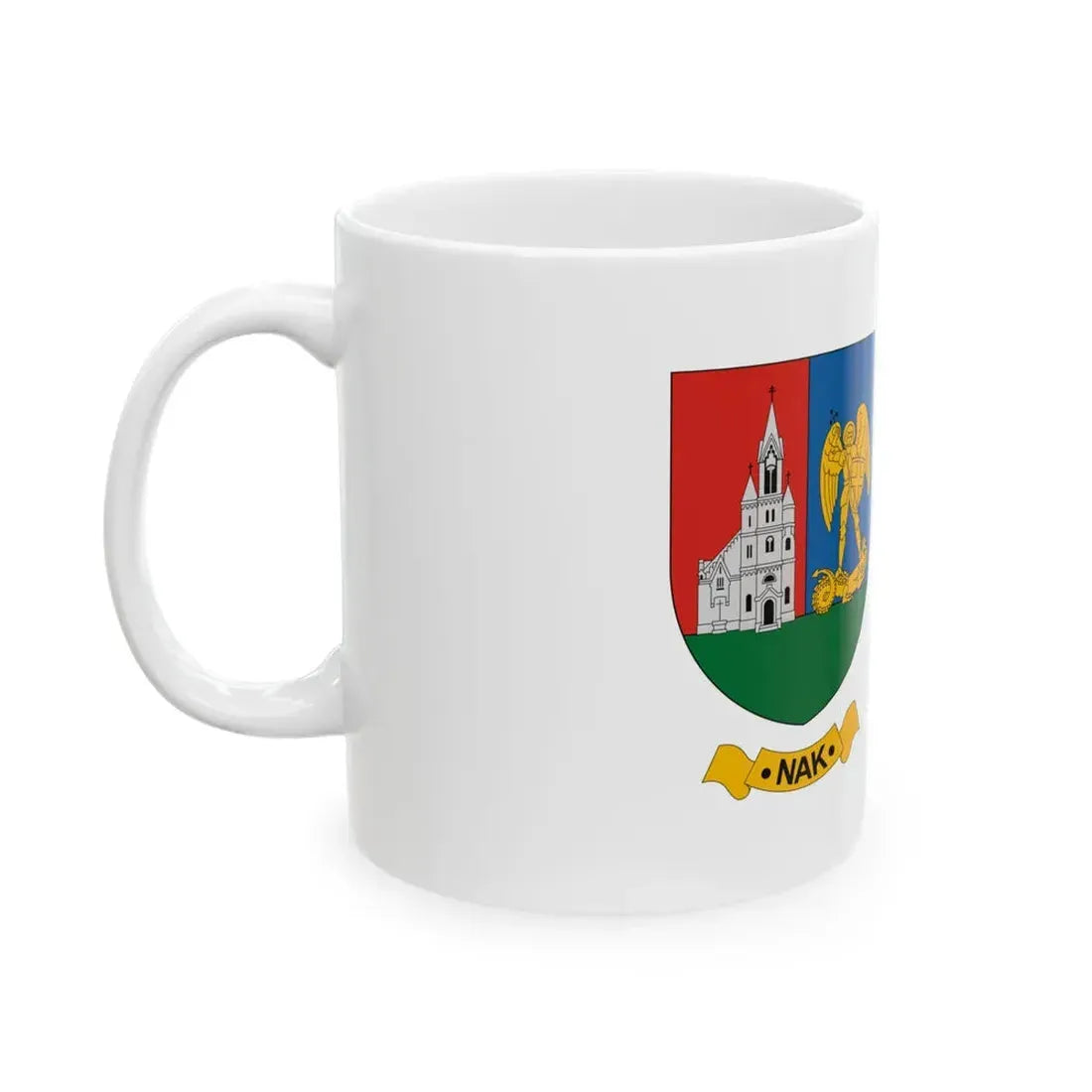 Flag of Nak Hungary (Hungary) White Coffee Mug - Go Mug Yourself