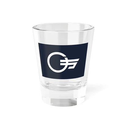 Flag of Naka Ibaraki (Japan) Shot Glass 1.5oz 1.5oz - Go Mug Yourself