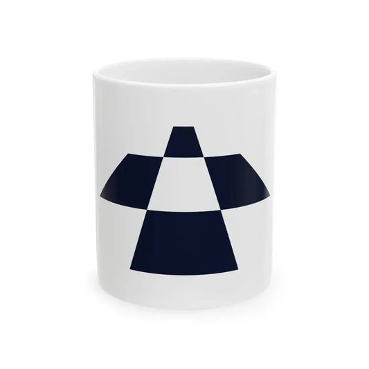 Flag of Naka Nagoya Aichi (Japan) White Coffee Mug 11oz - Go Mug Yourself