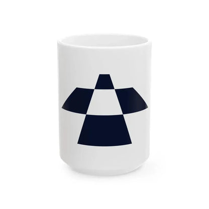 Flag of Naka Nagoya Aichi (Japan) White Coffee Mug 15oz - Go Mug Yourself