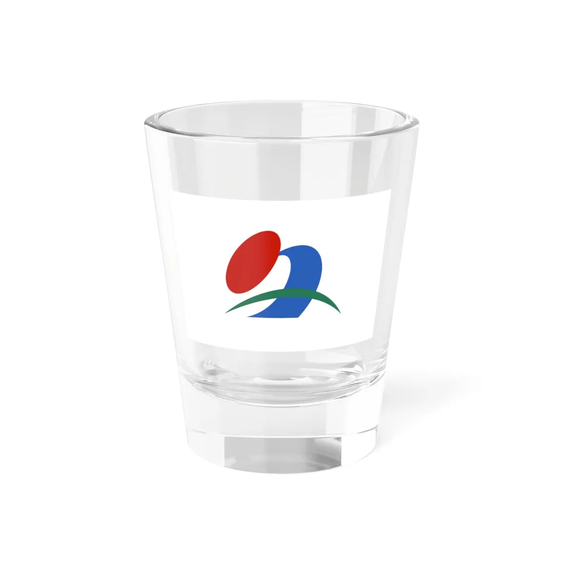 Flag of Naka Tokushima (Japan) Shot Glass 1.5oz 1.5oz - Go Mug Yourself